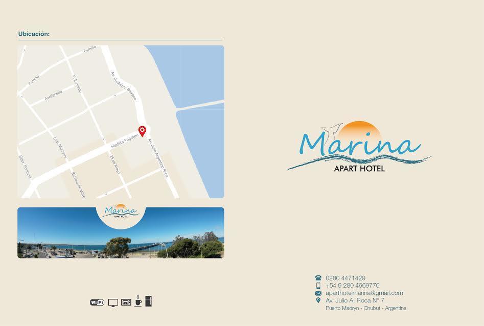 Apart Hotel Marina Пуерто Мадрин Екстериор снимка